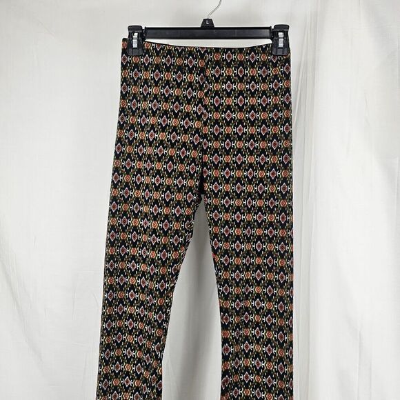 Show Me Your Mumu Women's Size Small Boho Bam Bam Bells Printed Black Multi - Picture 3 of 8